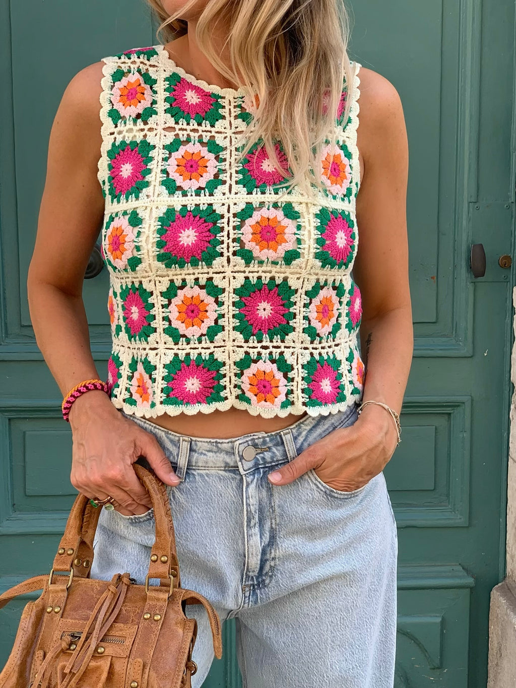 Top en crochet * Capri *