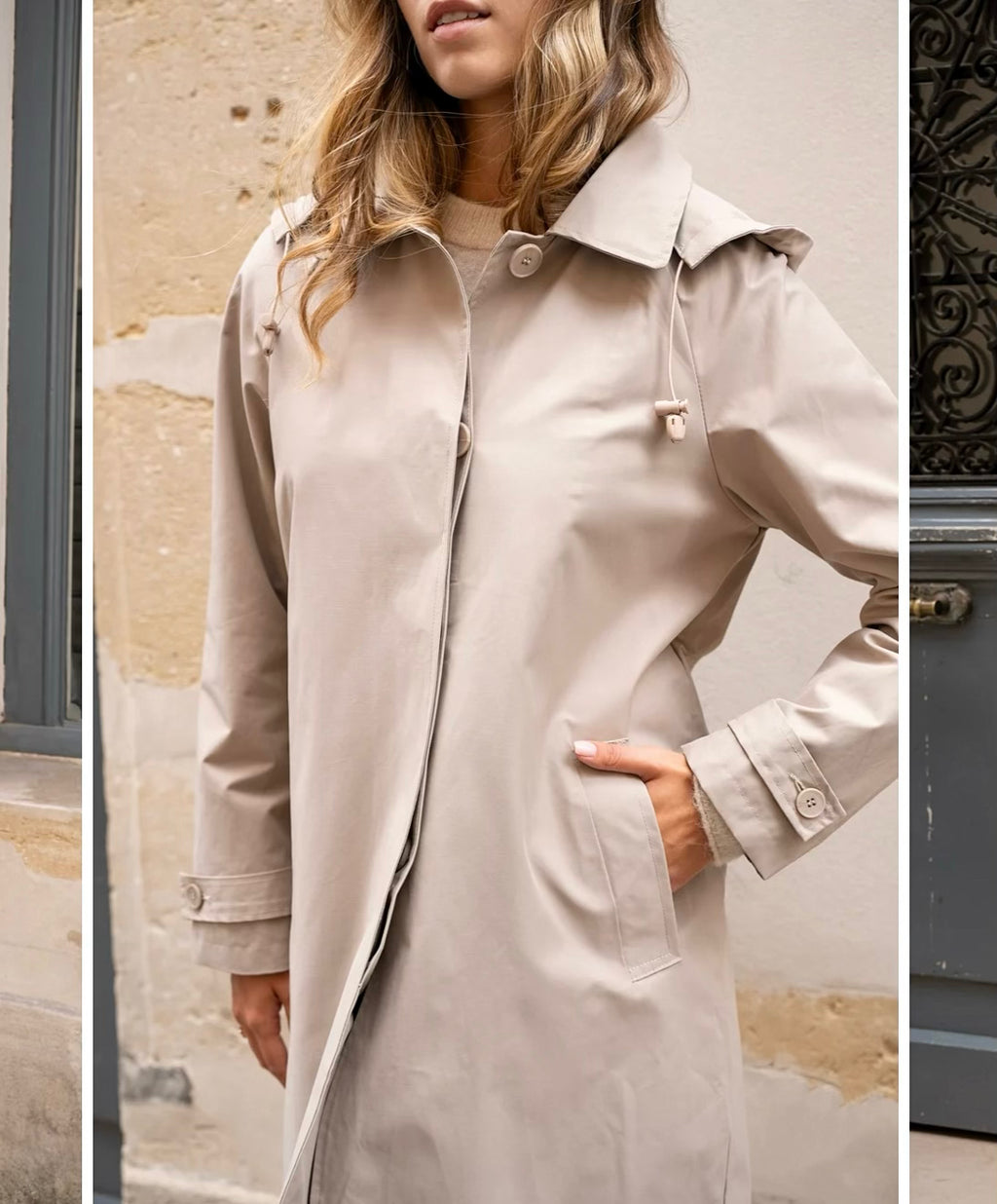 Trench en coton * Sahara *