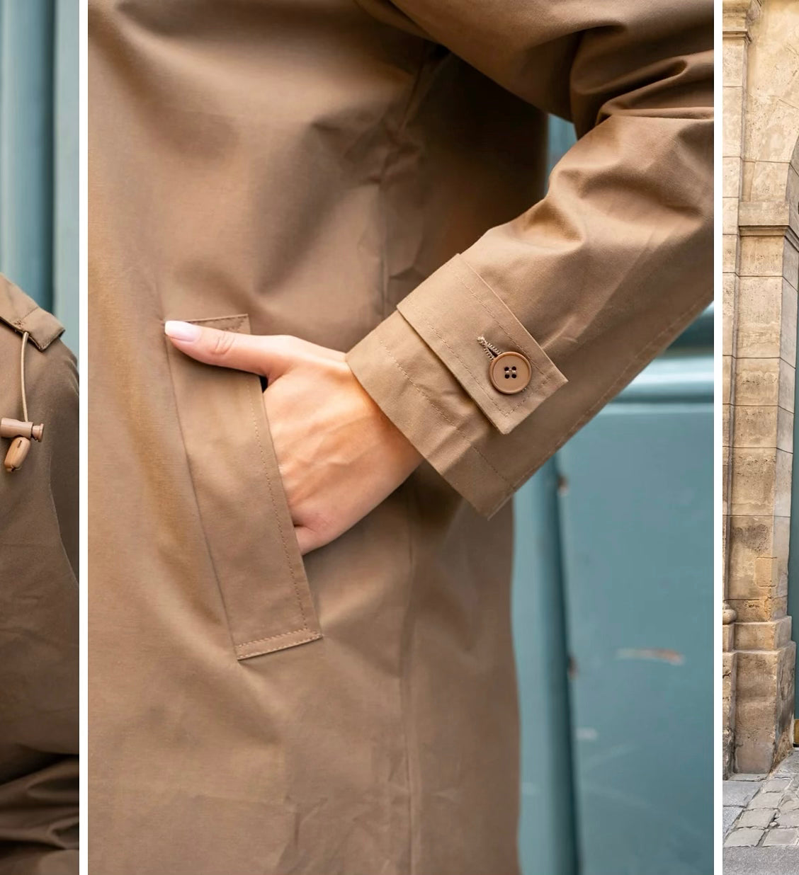 Trench en coton * Sahara *