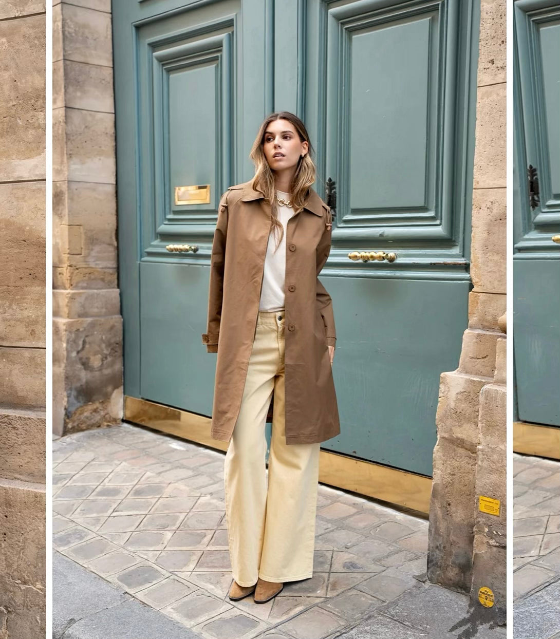 Trench en coton * Sahara *