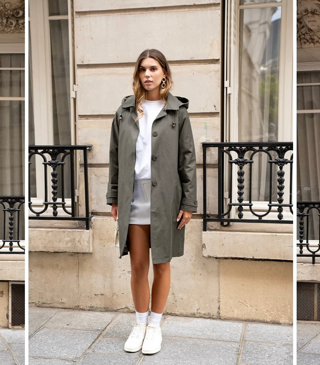 Trench en coton * Sahara *