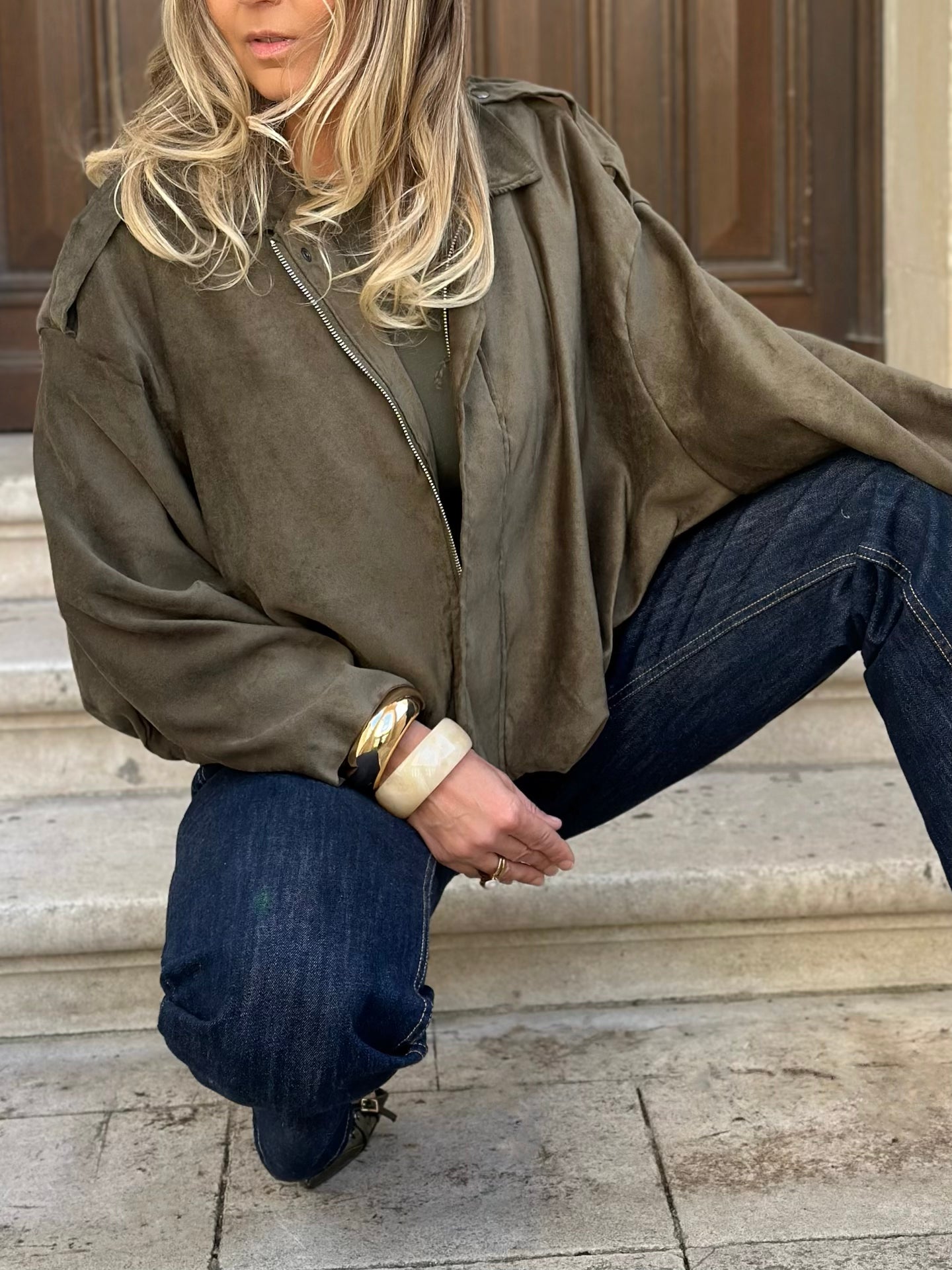 Veste en suédine * Hailey *