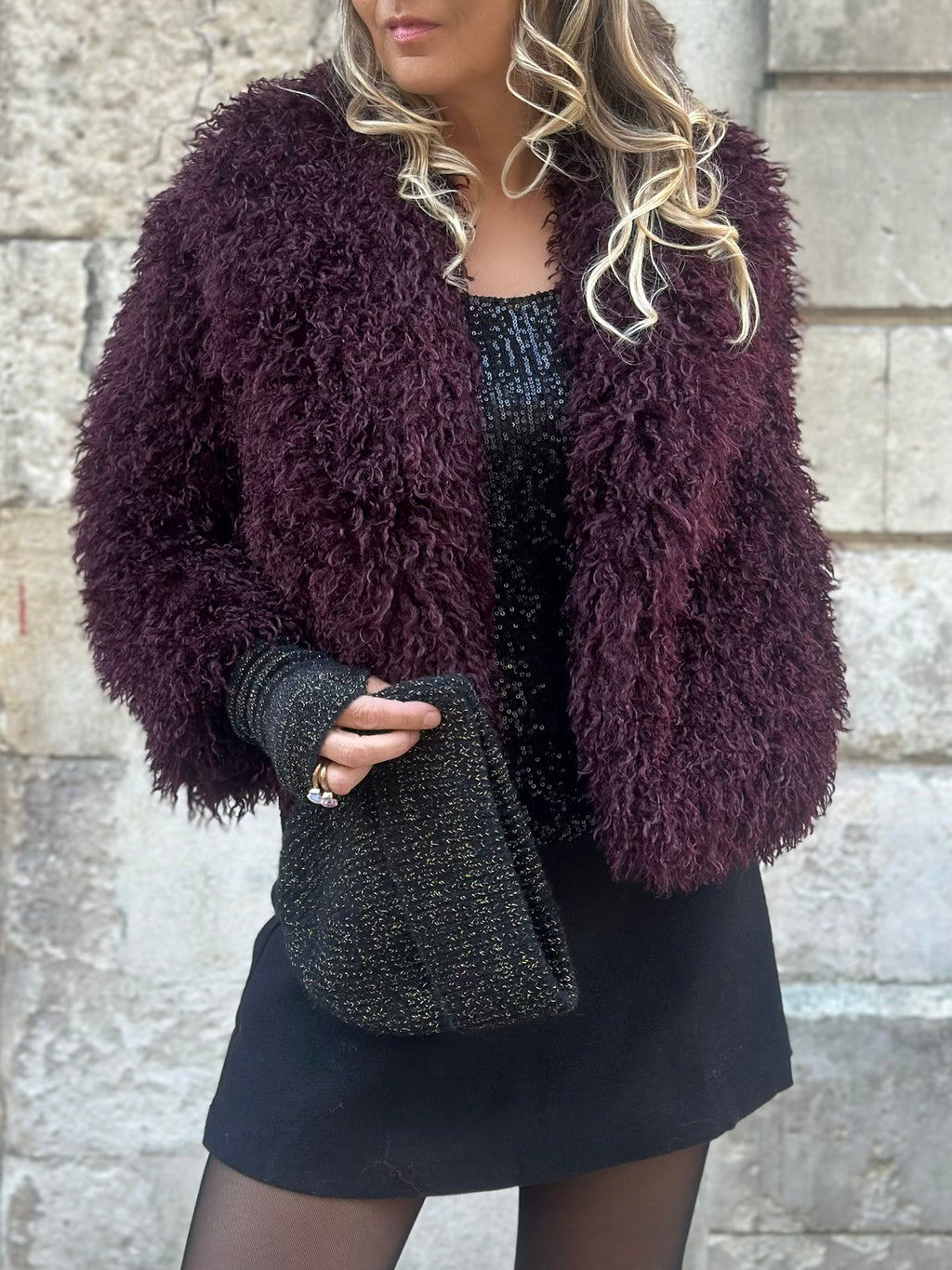 Veste en fausse fourrure * Paloma *