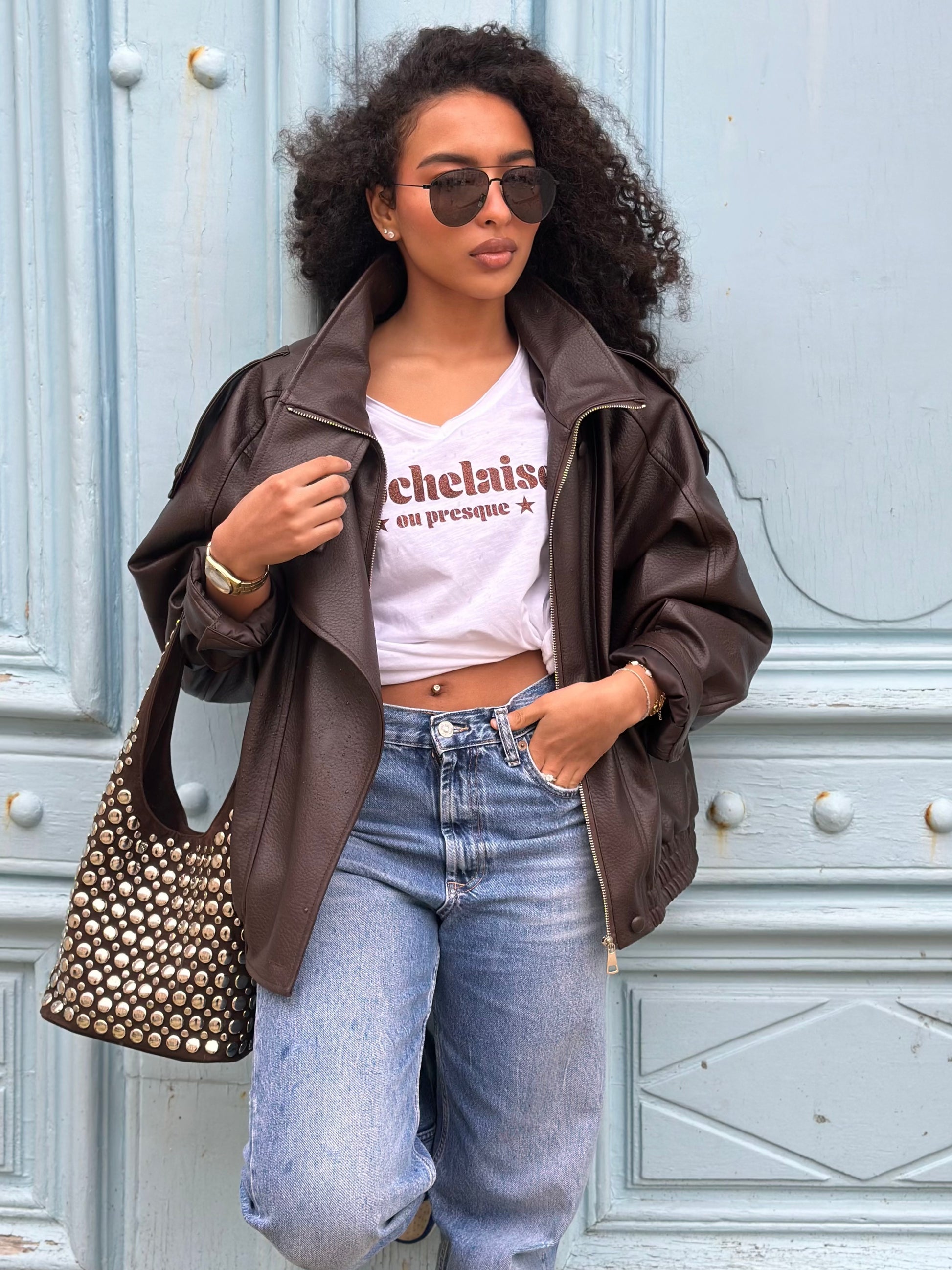 Veste biker oversize * Oanez *