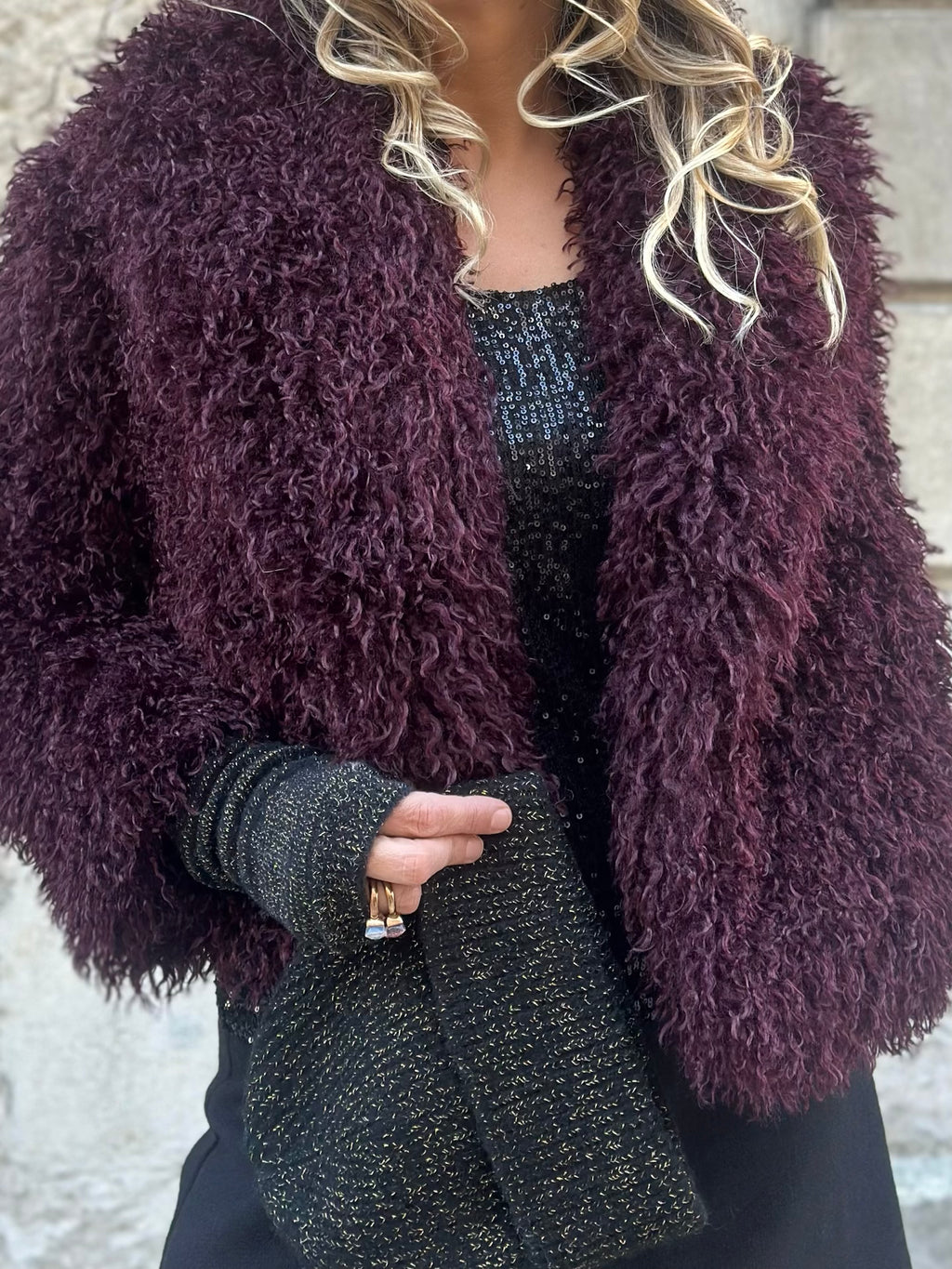 Veste en fausse fourrure * Paloma *