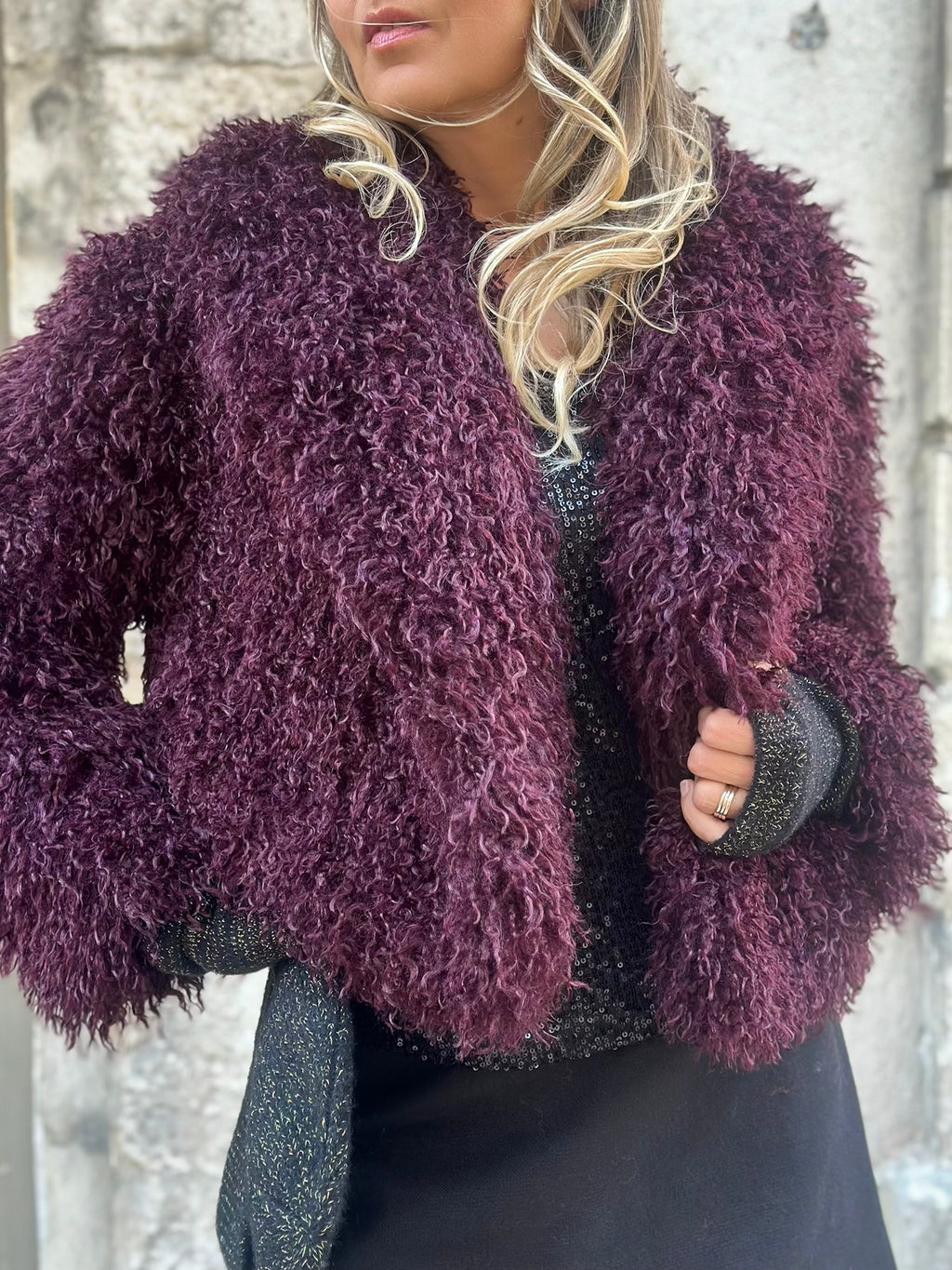 Veste en fausse fourrure * Paloma *