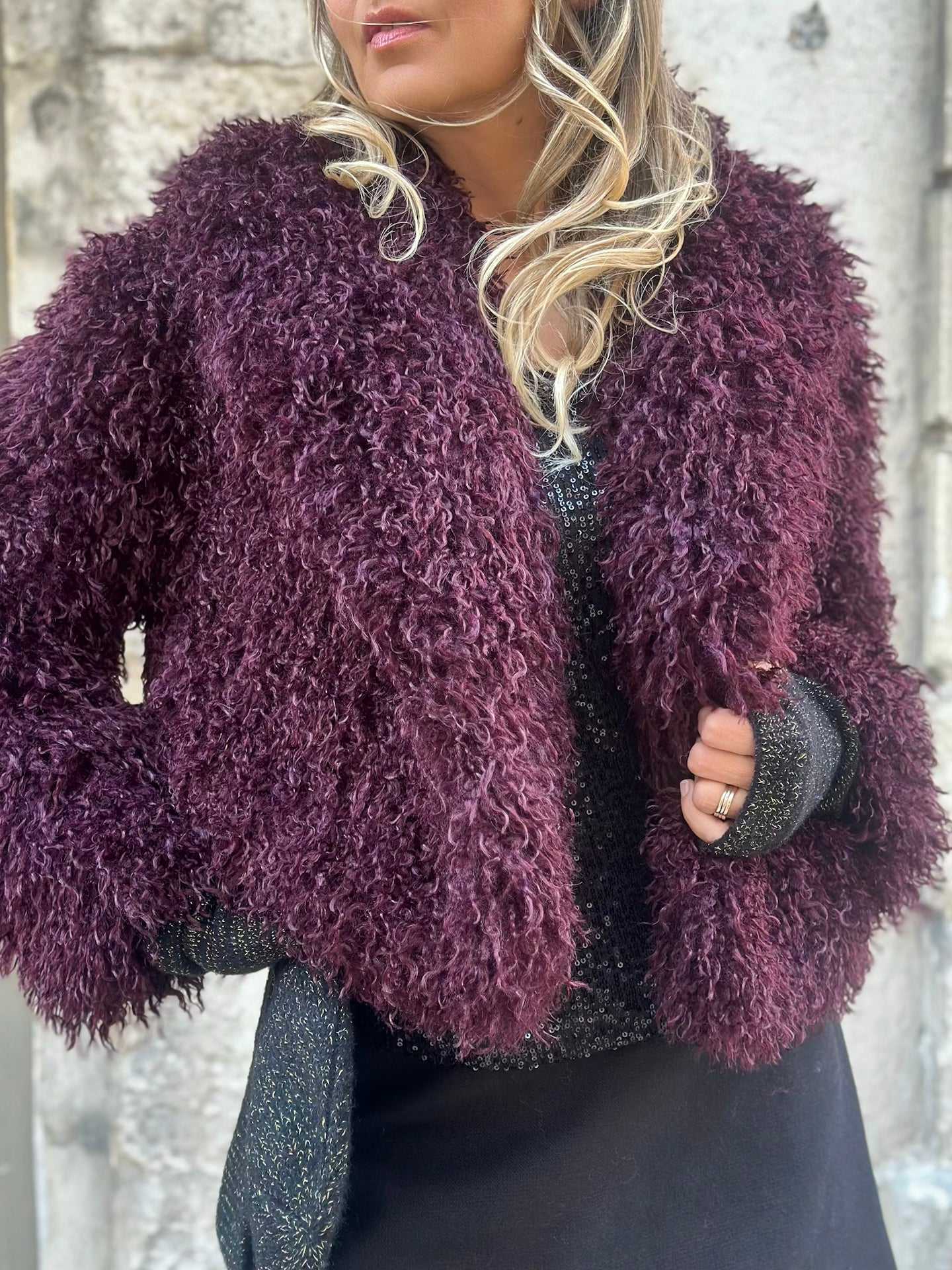 Veste en fausse fourrure * Paloma *