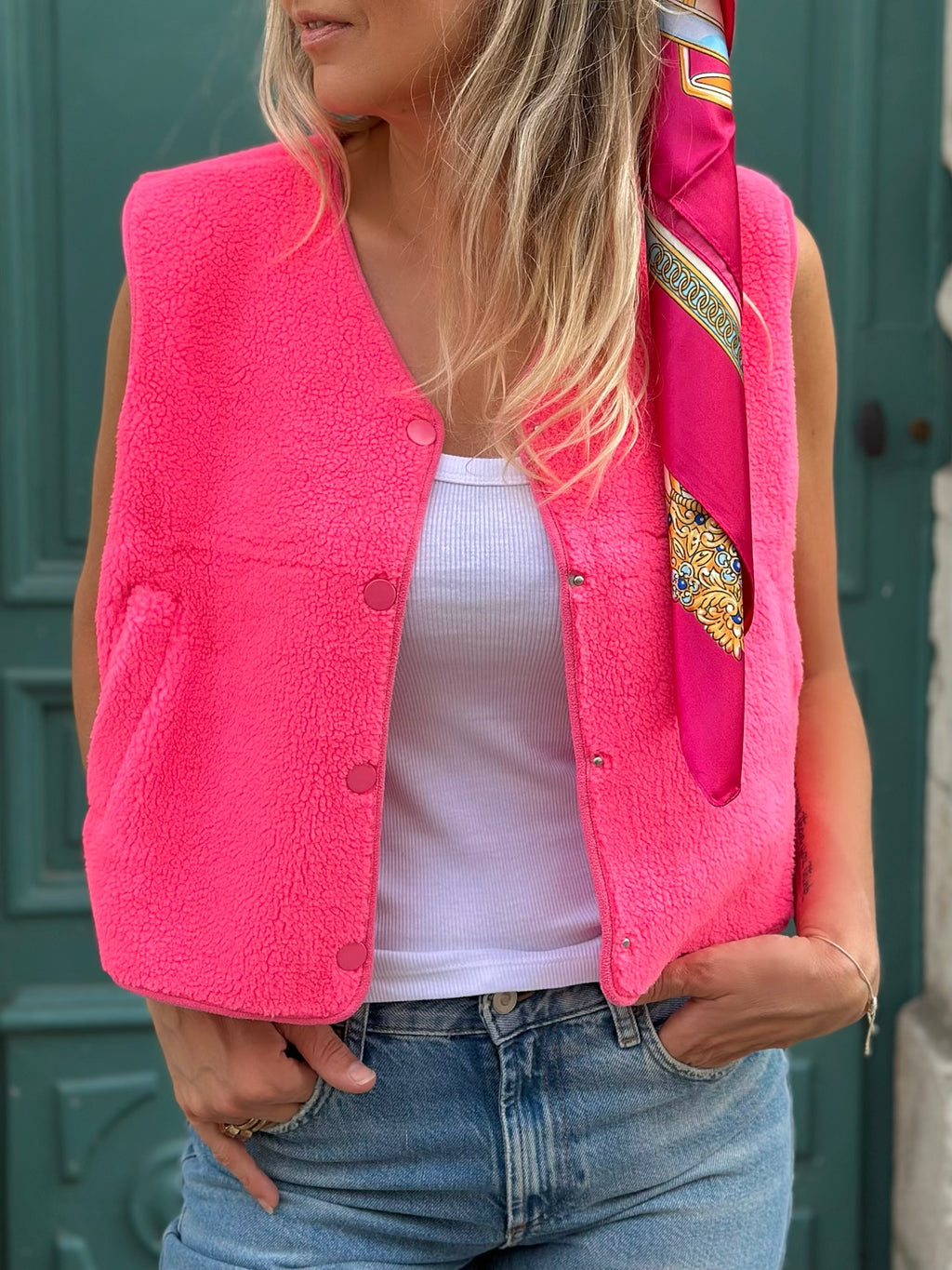 Veste sans manches * Lyslane *