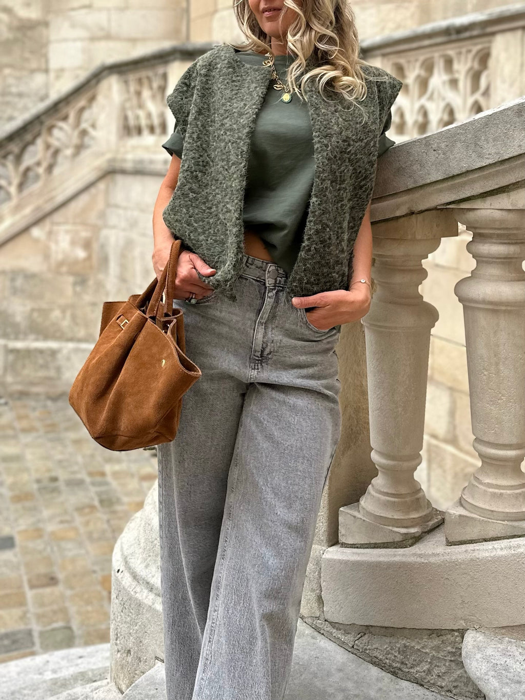 Veste sans manches * Carine *