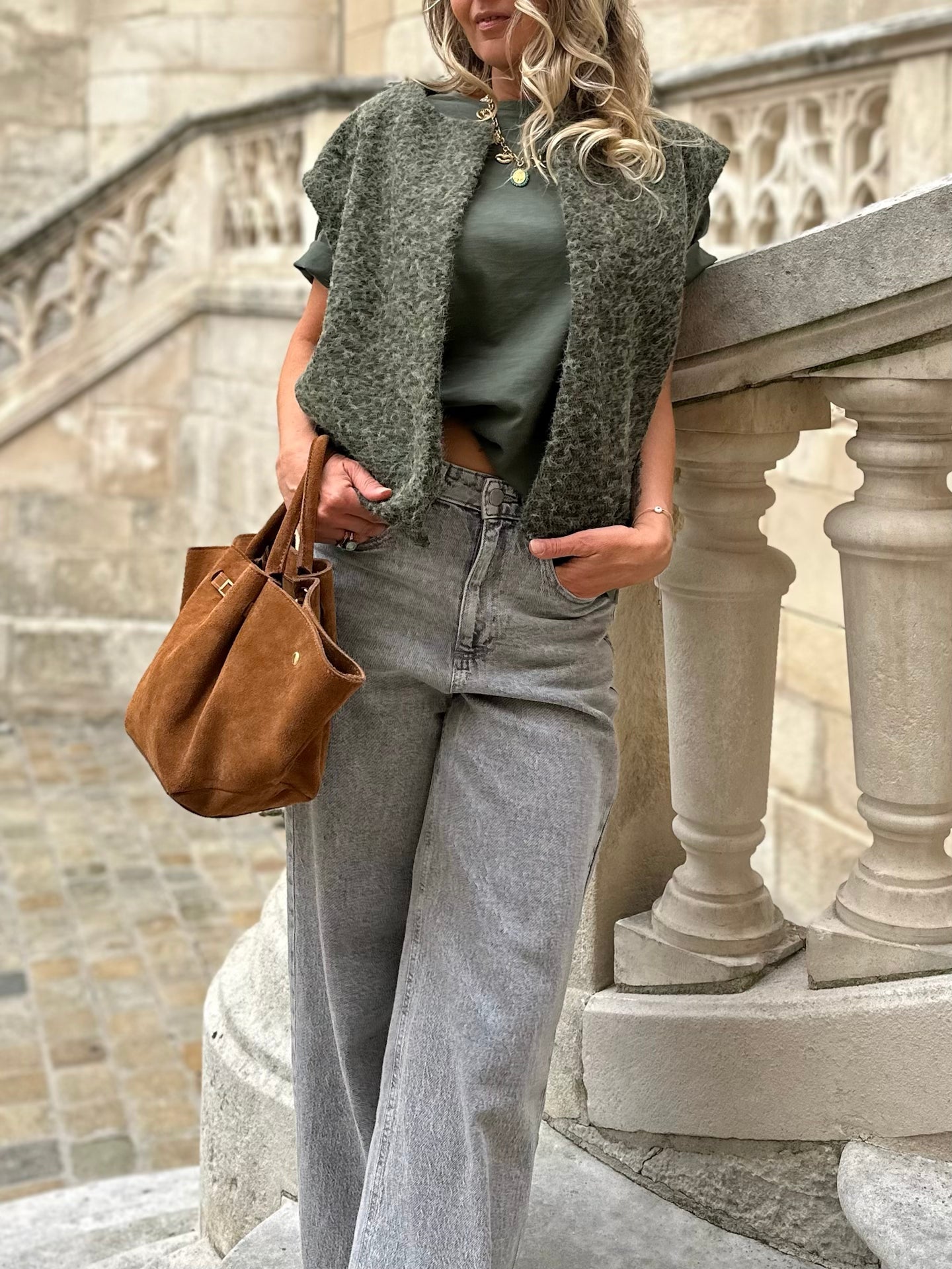 Veste sans manches * Carine *