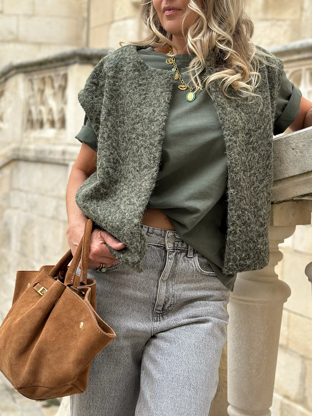 Veste sans manches * Carine *