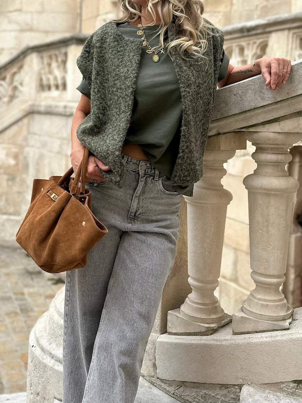 Veste sans manches * Carine *