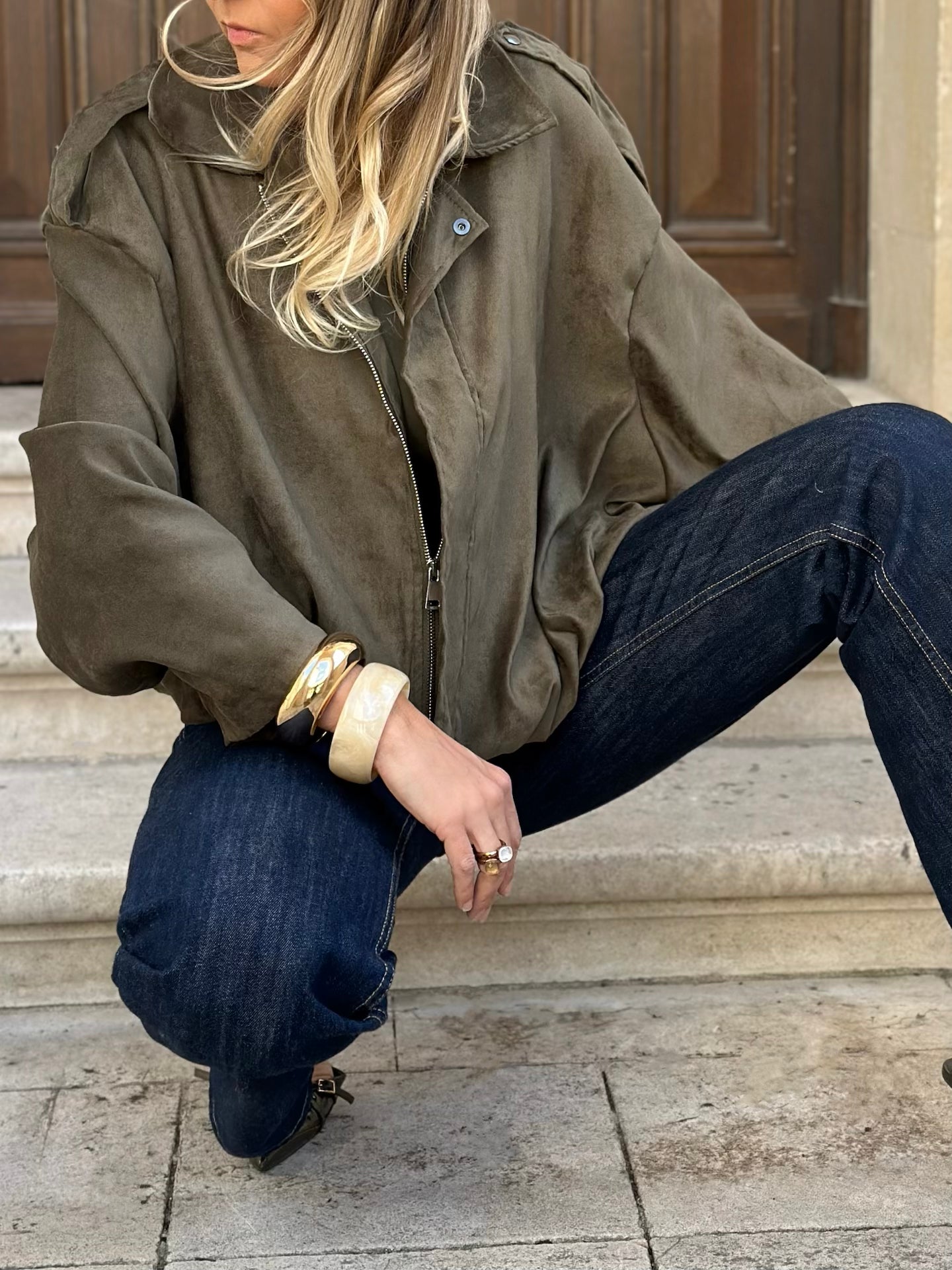 Veste en suédine * Hailey *