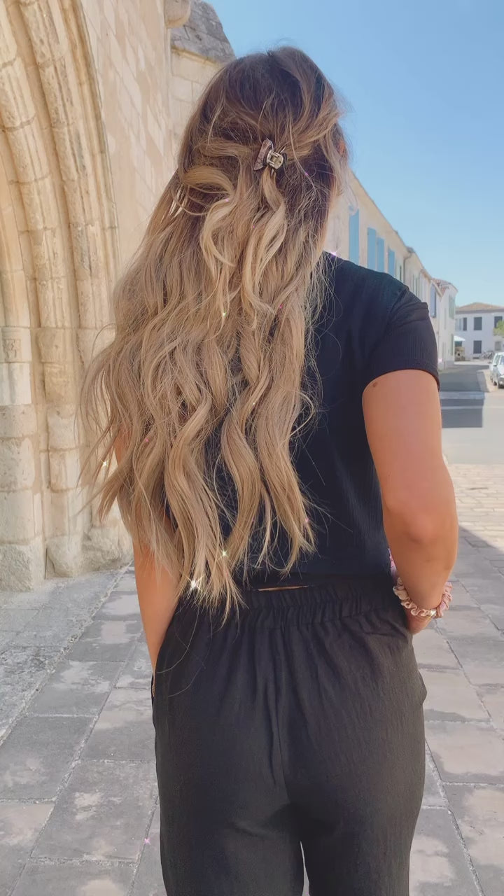 Gilet brodé sans manches * Luce *