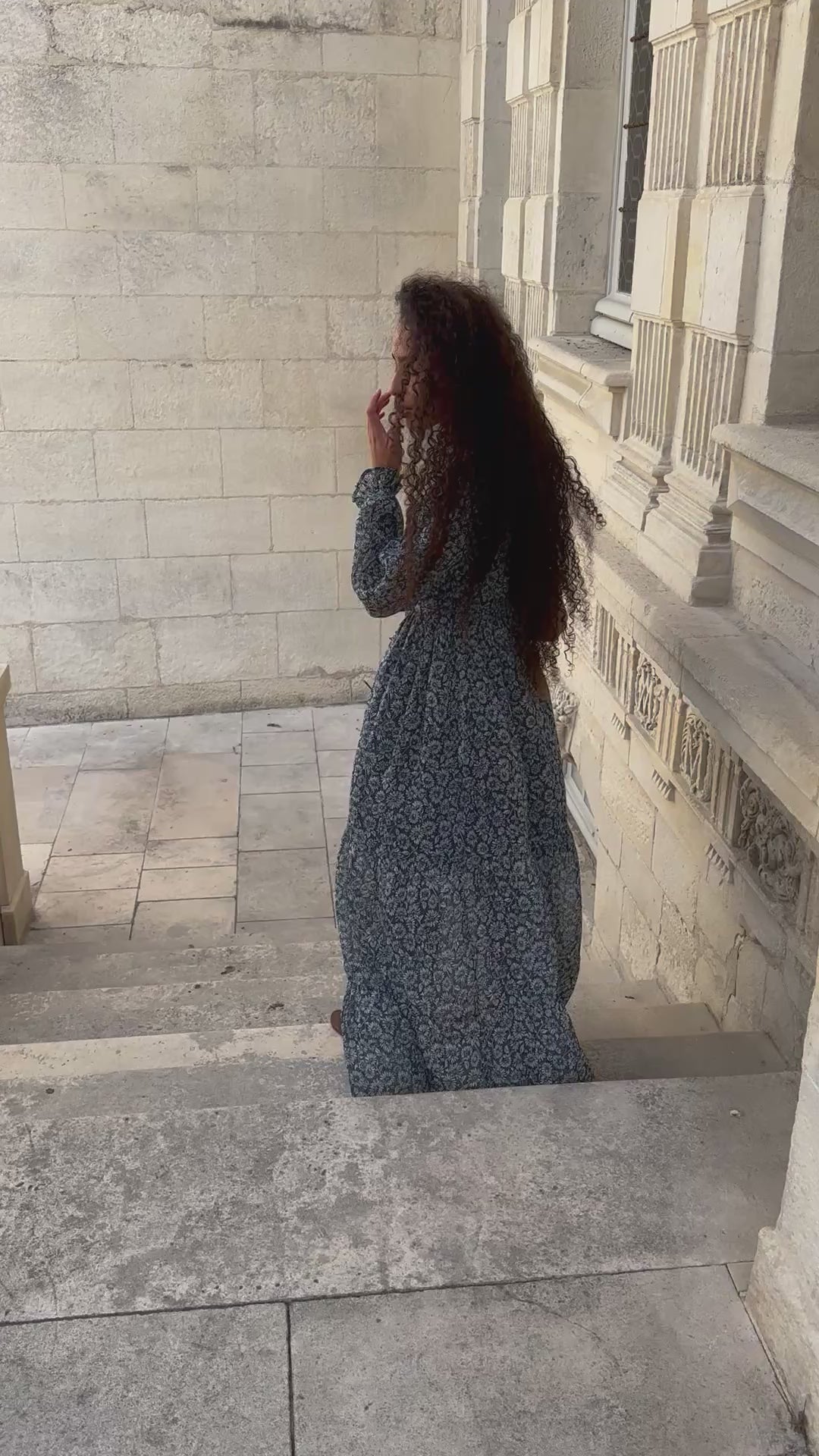 Robe longue en voile * Anna *