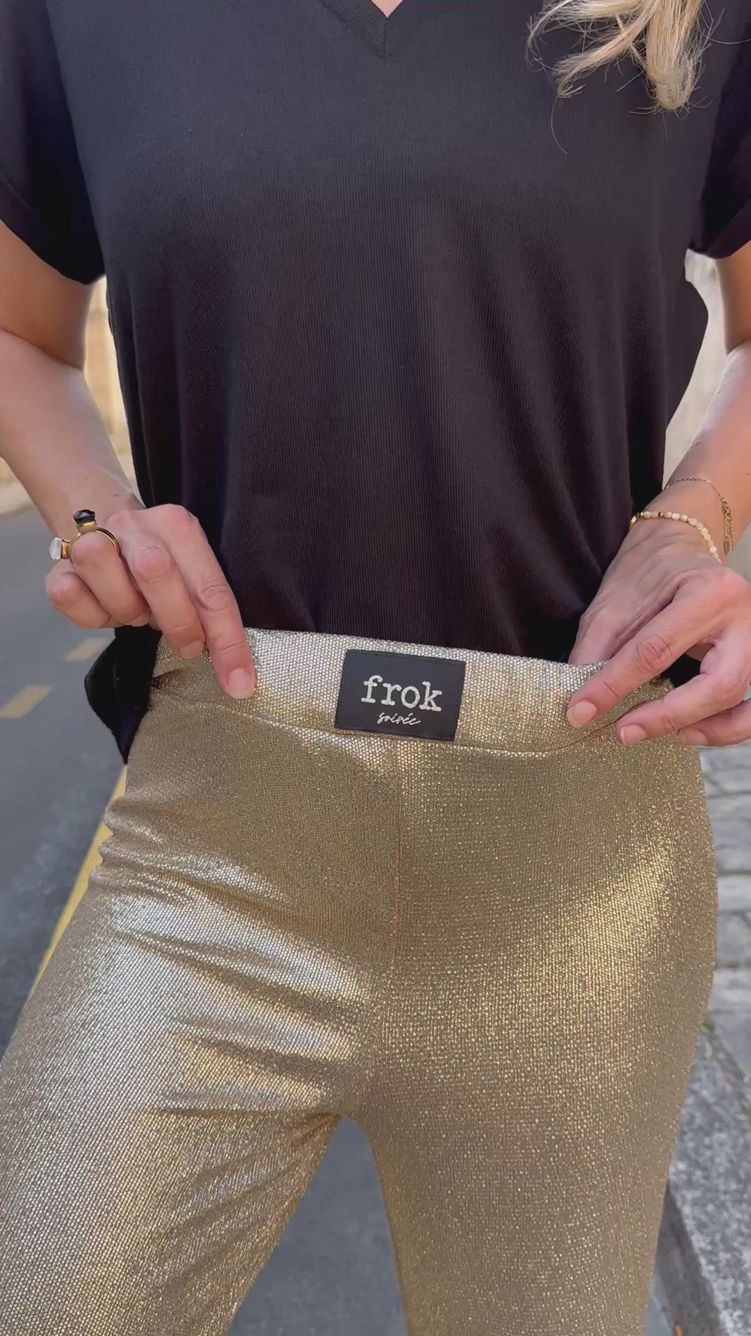 Pantalon souple paillettes * Ibiza * 🌴✨
