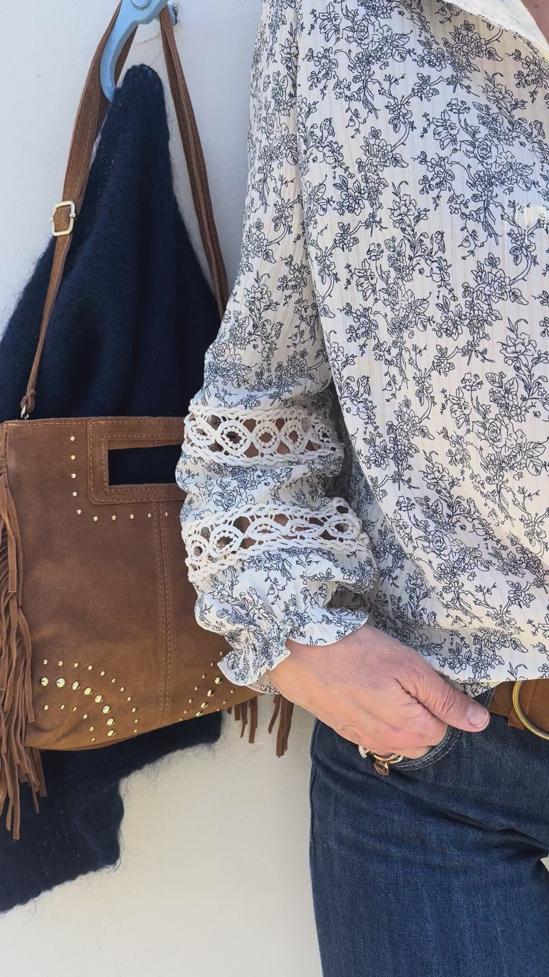 Blouse * Anna * imprimé fleurie