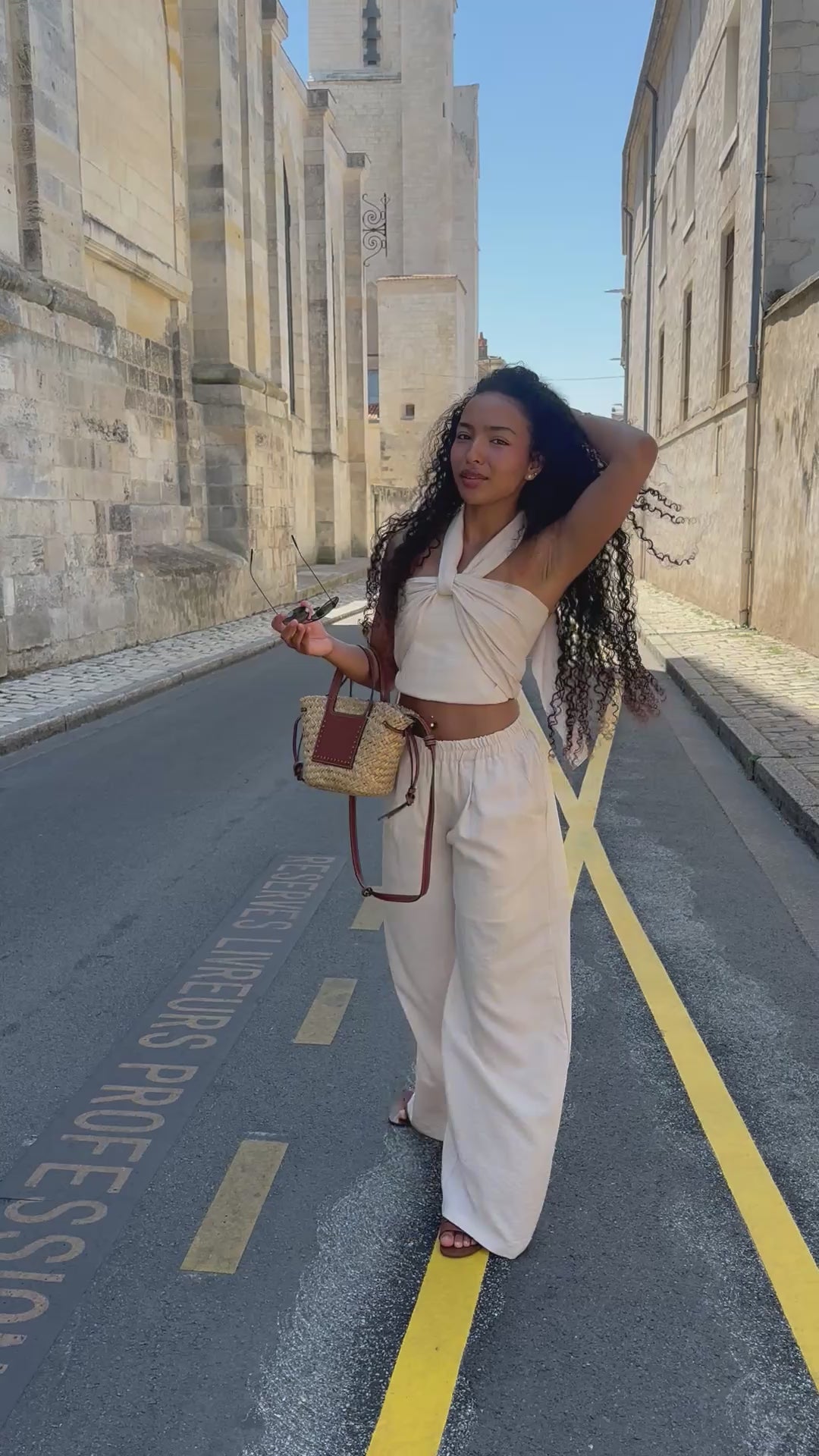 Ensemble bustier + pantalon * Bianca *