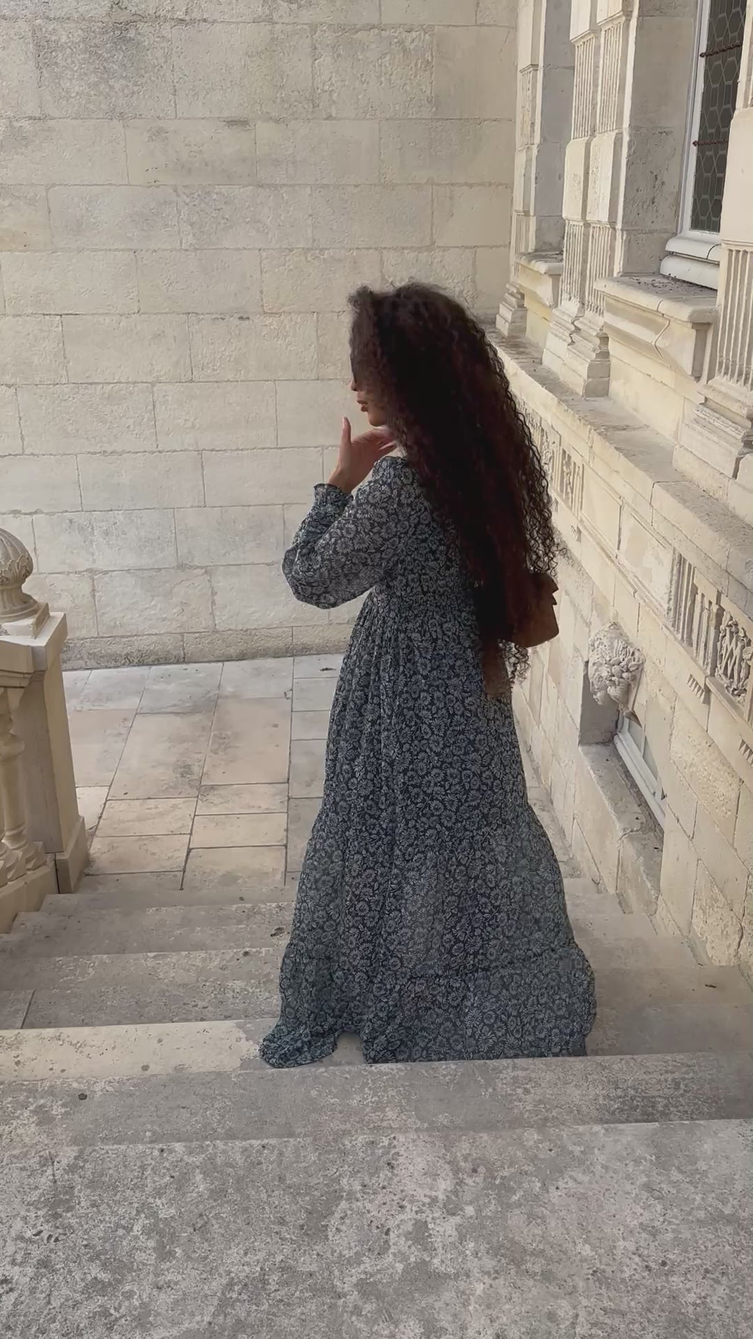 Robe longue en voile * Anna *