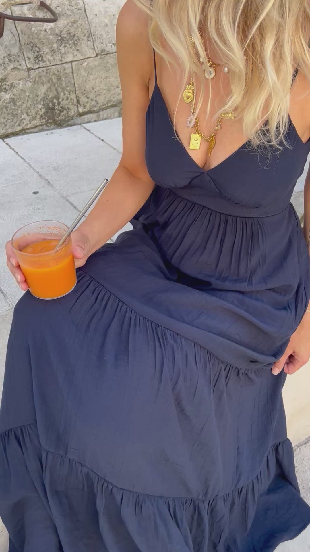 Robe dos-nus * Inès *