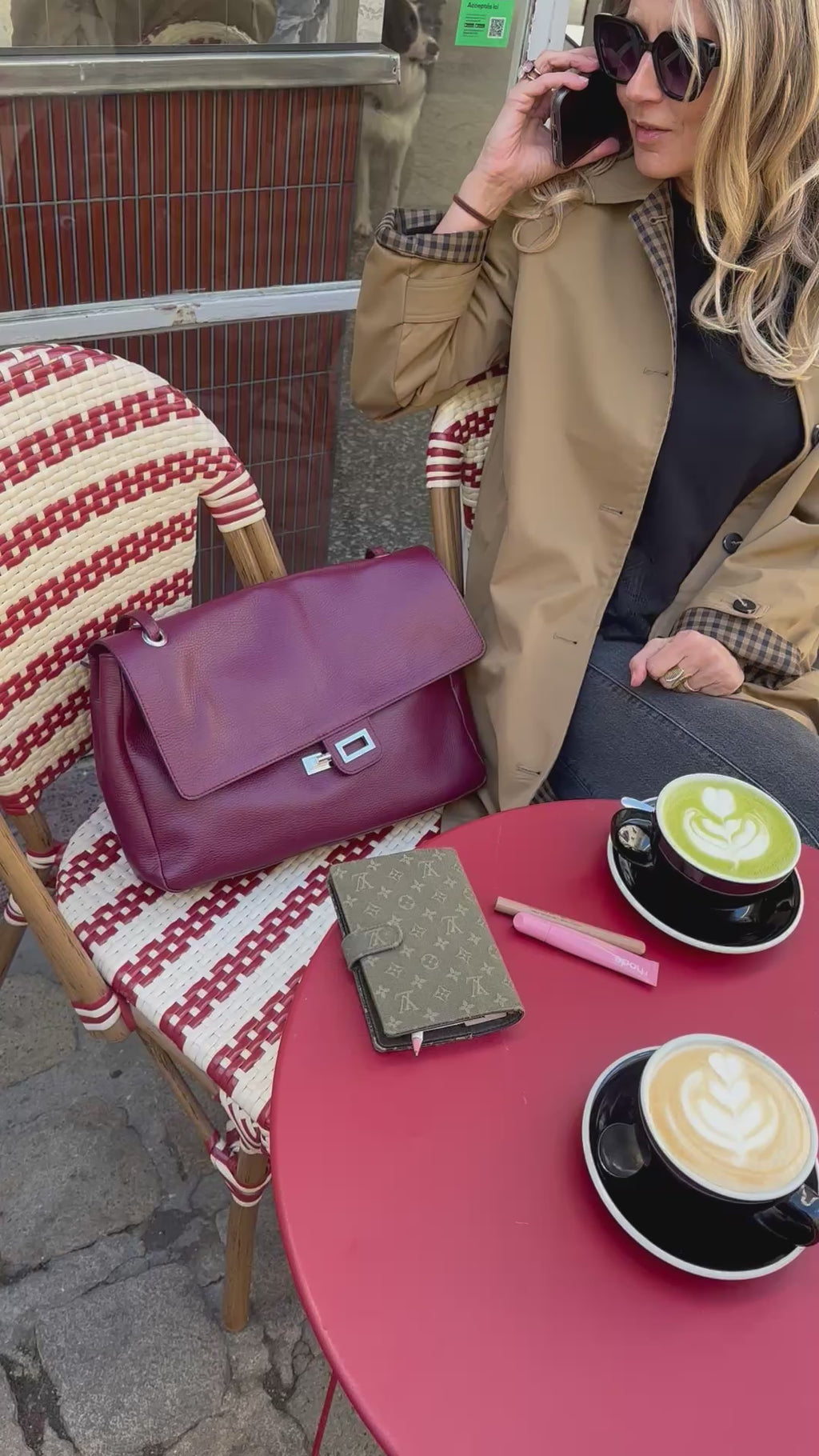 Sac maxi en cuir MILANO