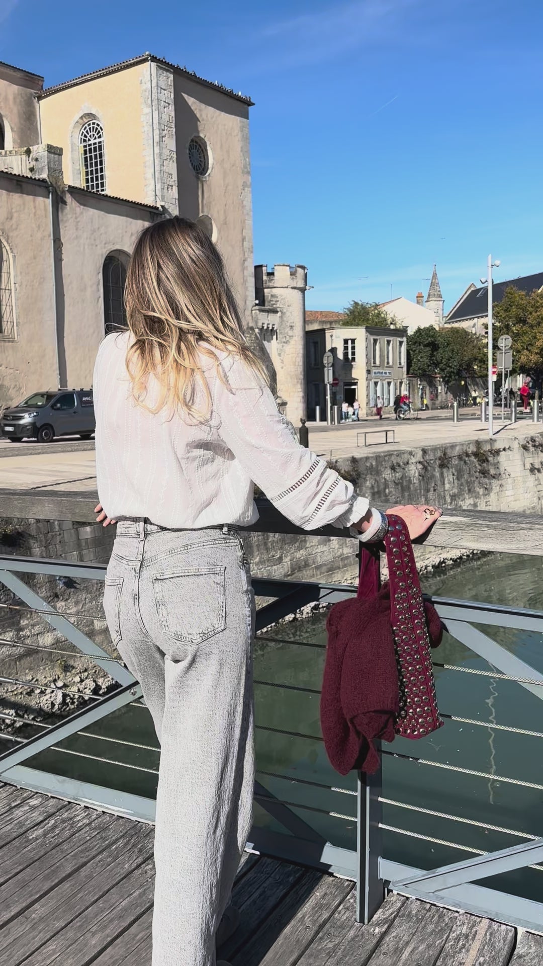 Blouse brodée * Romy *